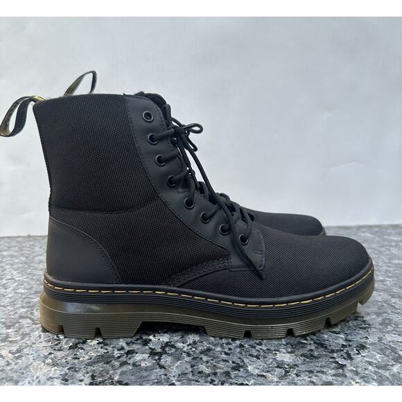Dr. MartensCOMBS Black Combat Boots Men’s US Size 11 main image 6
